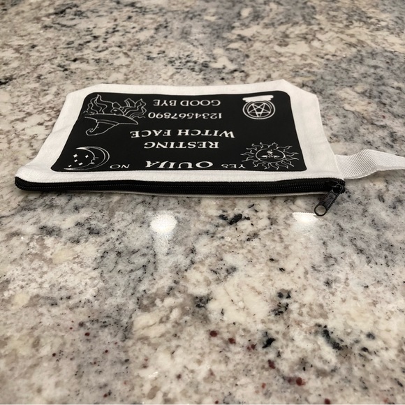 Resting Witch Face Ouija Board Cosmetic Bag - Channel Your Inner Witch - Picture 6 of 6